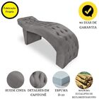 Maca Estofada Capitonê Clínica Salão Estética Suede Eduarda C