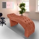 Maca Estofada Capitonê Clínica Salão Estética Suede Eduarda C