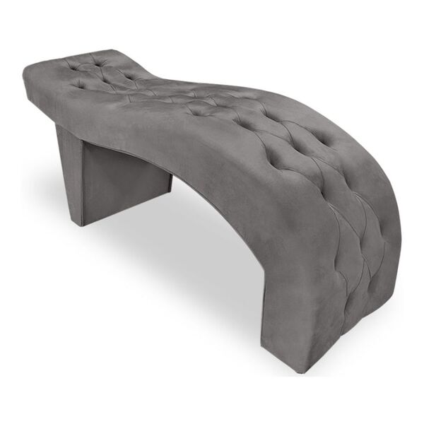 Maca Estofada Capitonê Clínica Salão Estética Suede Eduarda C