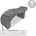 Maca Estofada Capitonê Clínica Salão Estética Suede Eduarda C