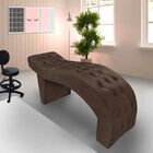 Maca Estofada Capitonê Clínica Salão Estética Suede Eduarda M