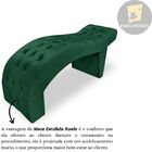 Maca Estofada Capitonê Clínica Salão Estética Suede Eduarda V