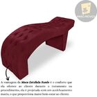 Maca Estofada Capitonê Clínica Salão Estética Suede Eduarda V