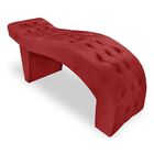 Maca Estofada Capitonê Clínica Salão Estética Suede Eduarda V