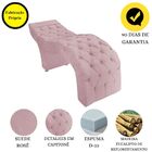 Maca Estofada Capitonê Clínica Salão Estética Suede Marta Rosê