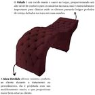 Maca Estofada Capitonê Clínica Salão Estética Veludo Marta Bo