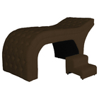 Maca Estofada Em Capitonê Para Clínicas De Estética Veludo Es