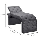 Maca Estofada Estética Cílios Regulável Spa Suede Ana Clara C