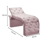 Maca Estofada Estética Cílios Regulável Spa Suede Ana Clara R