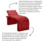 Maca Estofada Estética Cílios Regulável Spa Suede Ana Clara V