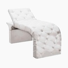 Maca Estofada Estética Cílios Regulável Spa Suede Juliette Br