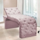 Maca Estofada Estética Cílios Regulável Spa Suede Juliette Ro