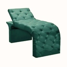 Maca Estofada Estética Cílios Regulável Spa Suede Maitê Verde