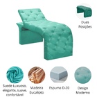 Maca Estofada Estética Cílios Regulável Spa Suede Valentina A