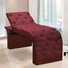 Maca Estofada Estética Cílios Regulável Spa Suede Valentina B