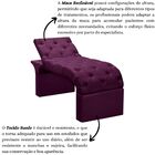 Maca Estofada Estética Cílios Regulável Spa Suede Valentina R