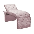 Maca Estofada Estética Cílios Regulável Spa Suede Valentina R