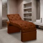 Maca Estofada Estética Cílios Regulável Spa Suede Valentina T