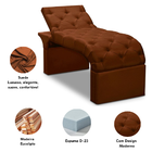 Maca Estofada Estética Cílios Regulável Spa Suede Valentina T