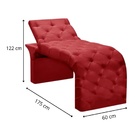 Maca Estofada Estética Cílios Regulável Spa Veludo Ana Clara