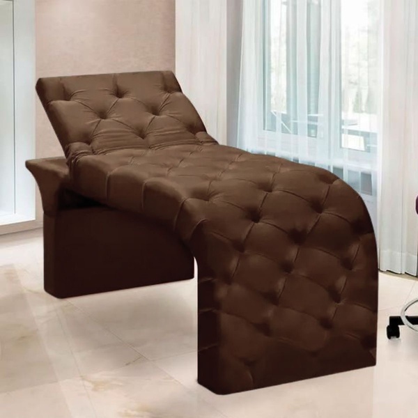 Maca Estofada Estética Cílios Regulável Spa Veludo Maitê Marr