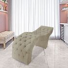 Maca Estofada Estética Cílios Salão Spa Suede Hellen Bege