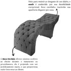 Maca Estofada Estética Cílios Salão Spa Suede Hellen Cinza