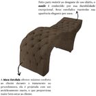 Maca Estofada Estética Cílios Salão Spa Suede Mirela Marrom
