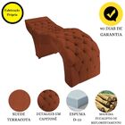 Maca Estofada Estética Cílios Salão Spa Suede Mirela Terracota