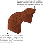 Maca Estofada Estética Cílios Salão Spa Suede Mirela Terracota