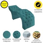 Maca Estofada Estética Cílios Salão Spa Suede Olivia Azul Tur