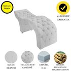 Maca Estofada Estética Cílios Salão Spa Suede Olivia Branco