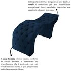 Maca Estofada Estética Cílios Salão Spa Suede Yasmim Azul Mar