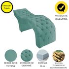 Maca Estofada Estética Cílios Salão Spa Suede Yasmim Azul Tif