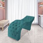 Maca Estofada Estética Cílios Salão Spa Suede Yasmim Azul Tur