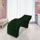 Maca Estofada Estética Cílios Salão Spa Veludo Ísis Verde