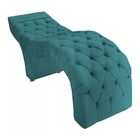 Maca Estofada Estética Cílios Salão Spa Veludo Olivia Azul Tu