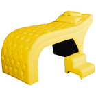 Maca Estofada Luxo Corino 70cm Cores - Ds Estofados - Amarelo