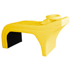 Maca Estofada Luxo Corino 70cm Cores - Ds Estofados - Amarelo