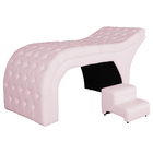 Maca Estofada Luxo Corino 70cm Cores - Ds Estofados - Rosa Be