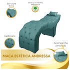 Maca Estofada Para Clínica De Estética Facial Com Capitonê An