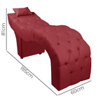 Maca Estofada Para Clínica De Estética Facial Com Capitonê An