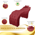 Maca Estofada Para Clínica De Estética Facial Com Capitonê An