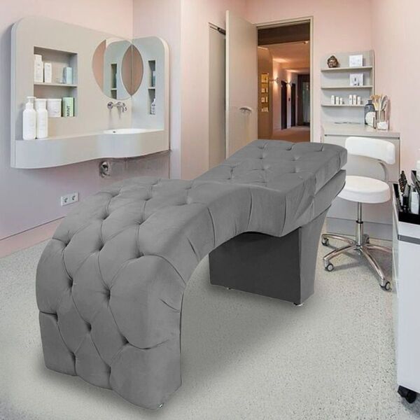 Maca Estofada Reclinável Sobrancelhas Cílios Suede Simaria Ci