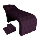 Maca Para Estética Com Capitonê Luxo Bella Veludo Roxo - Mont