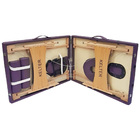 Maca Para Massagem Portátil Regulável Kelter M36 Roxa