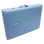 Maca Portátil De Madeira Regulável Kelter M33 Azul