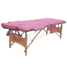 Maca Portátil Mesa De Massagem Dobrável Kelter M28 Rosa
