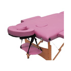 Maca Portátil Mesa De Massagem Dobrável Kelter M28 Rosa