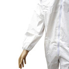 Macacão De Segurança Covertech Branco Volk Proteção Epi Ca 39